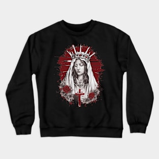 Mary Prayers of the Rosary Crewneck Sweatshirt